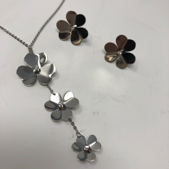 EDFORCE Accessories - EDFORCE Stainless Steel Set | Earrings & Necklace